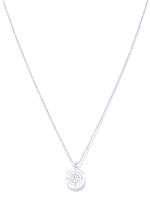 

Carlton London 925 Sterling Silver-Silver-Toned Rhodium-Plated Anklet