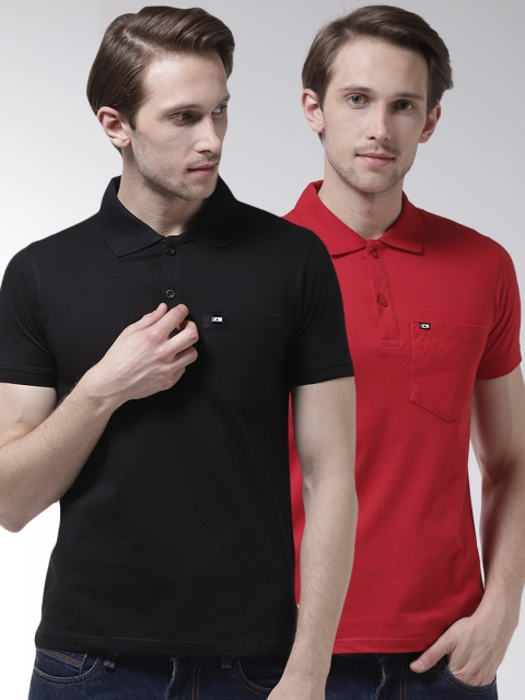 

Fort Collins Men Pack of 2 T-shirts, Red