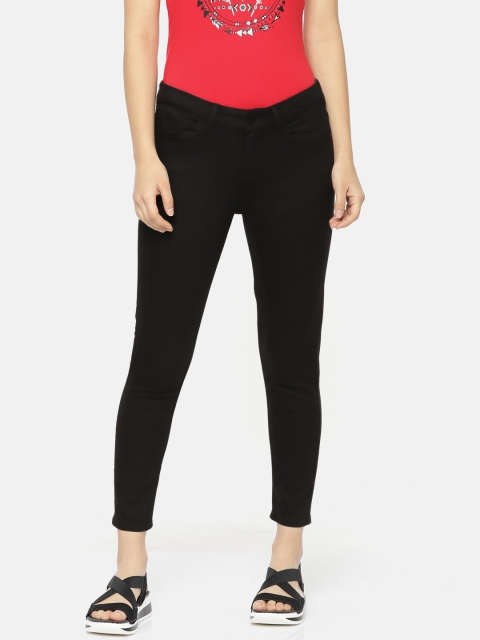 

Jealous 21 Women Black Regular Fit Mid-Rise Clean Look Stretchable Jeans