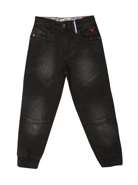 

Allen Solly Junior Girls Black Regular Fit Mid-Rise Clean Look Stretchable Jeans