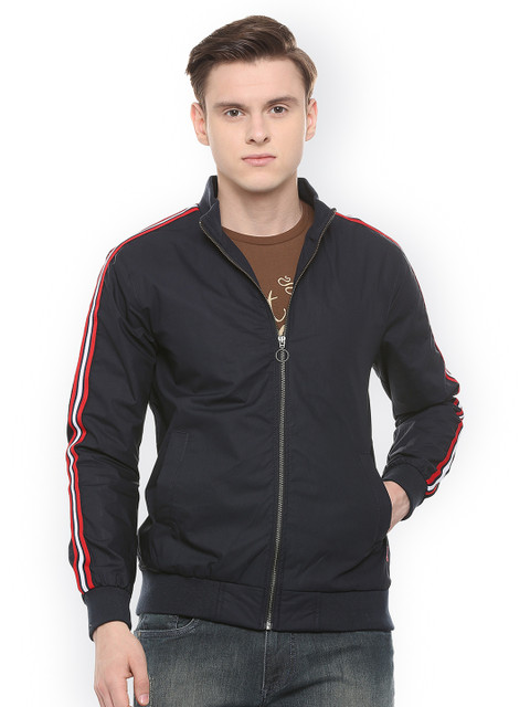 

People Men Black Solid Bomber
