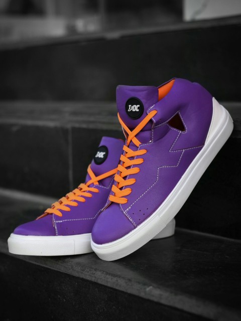 

Doc Martin Men Purple Sneakers