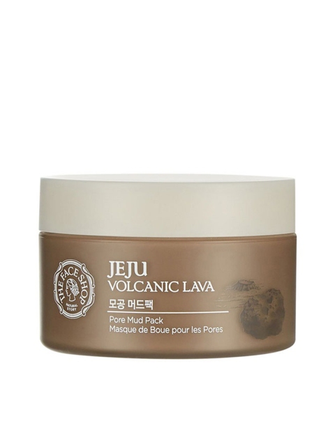 

The Face Shop Jeju Volcanic Lava Pore Mud Pack 100ml, Brown