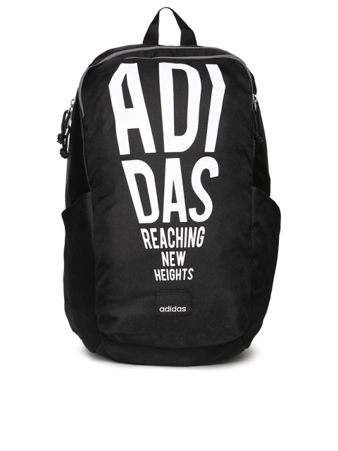 

ADIDAS Unisex Black & White Parkhood Printed Backpack