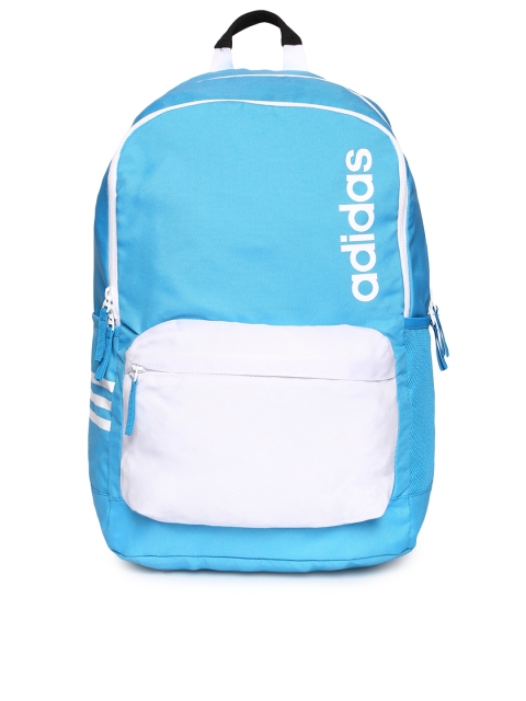 

ADIDAS Unisex Blue & White Classic Colourblocked Laptop Backpack
