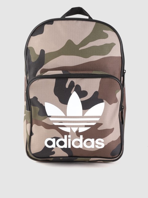 

ADIDAS Originals Unisex Brown & Black Classic Camouflage Print Backpack