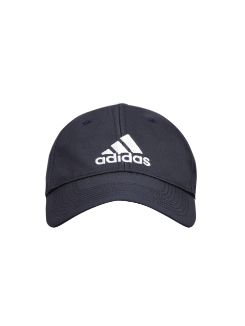 

ADIDAS Unisex Navy Six-Panel Lightweight Embroidered Baseball Cap, Navy blue