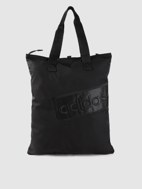 

ADIDAS Originals Women Black Embroidered Shopper Shoulder Handbag