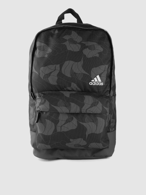 

ADIDAS Women Black & Grey Printed CL AOP1 Training Backpack