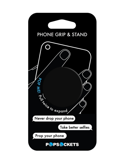 

PopSockets Men Black Solid Mobile & Tablets Pop Holder