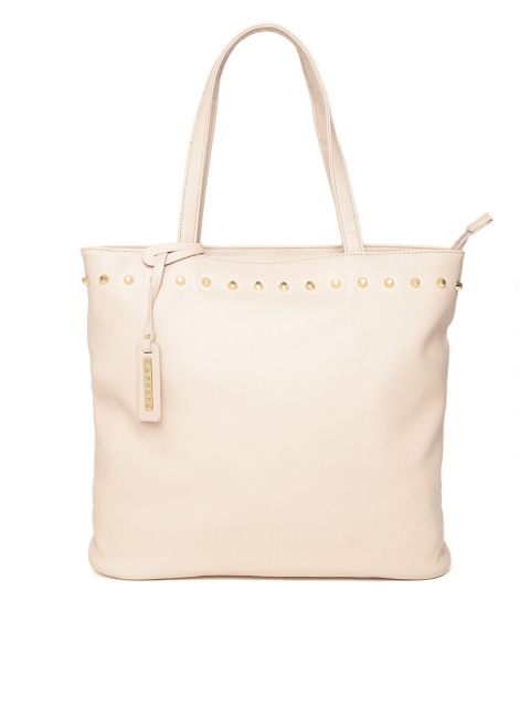 

Caprese Peach-Coloured Solid Shoulder Bag
