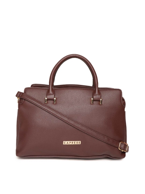 

Caprese Coffee Brown Solid Handheld Bag