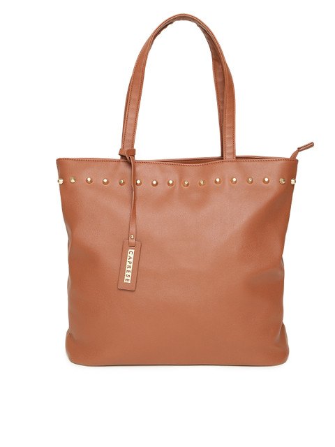 

Caprese Brown Solid Shoulder Bag