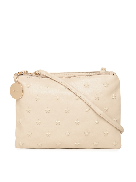 

Caprese Beige Embellished Sling Bag