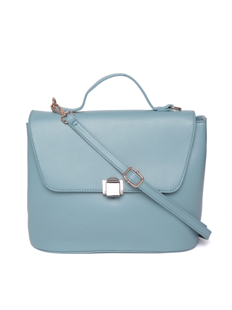 

Caprese Blue Solid Satchel