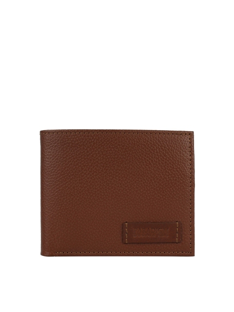 

Paradigm Design Lab Men Brown Solid Two Fold Wallet