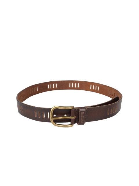 

Paradigm Design Lab Men Brown Cut-Out Detail Belt
