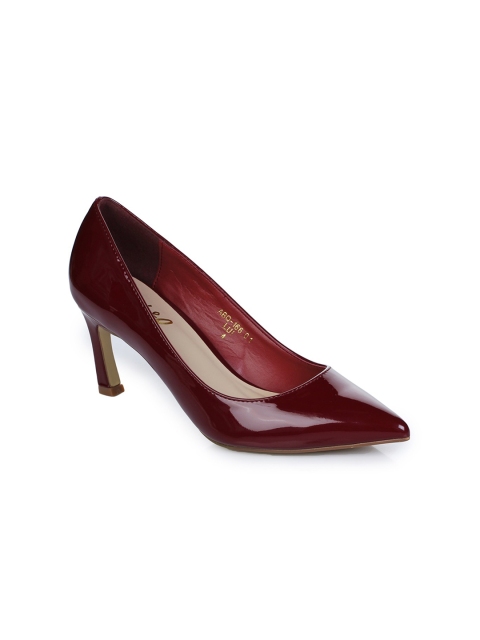 

Aber & Q Women Maroon Solid Pumps