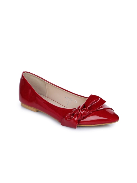 

Aber & Q Women Red Solid Ballerinas