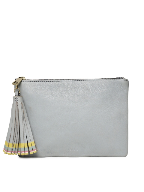 

Fossil Women Grey Solid Wallet