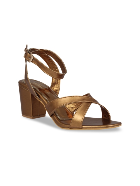 

Pelle Albero Women Gold-Toned Block Heels