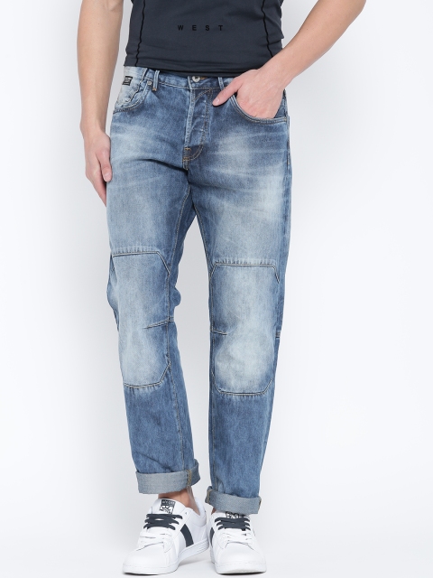 

Jack & Jones Blue Washed Boxy Loose Fit Jeans