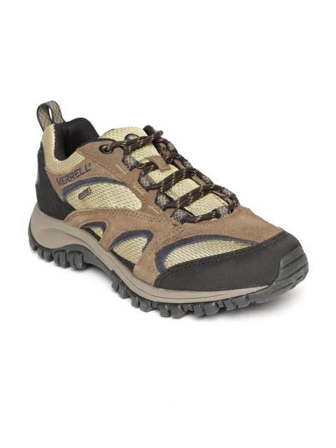 

Merrell Men Olive Brown phoenix GTX Trekking Shoes