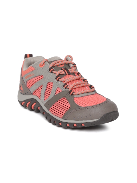

Merrell Women Coral Pink & Taupe Trekking Shoes