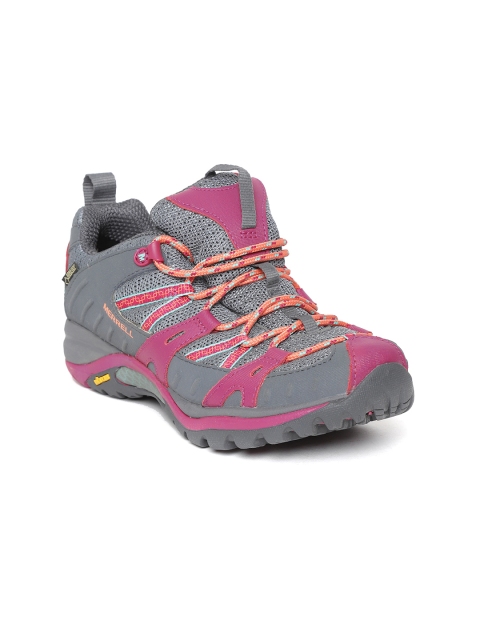 

Merrell Women Charcoal Grey & Pink Trekking Shoes