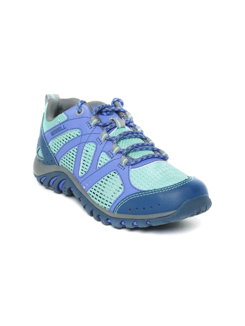 

Merrell Women Sea Green & Blue Trekking Shoes