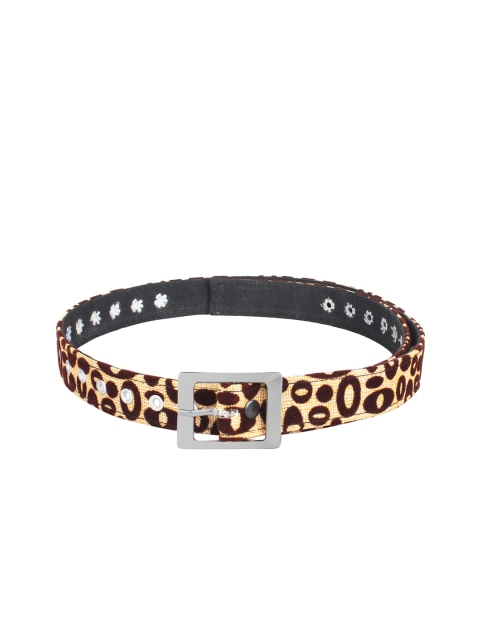 

LONDON FASHION hob Women Brown Printed Belt