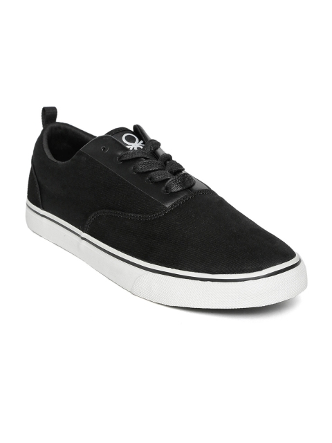 

United Colors of Benetton Men Black Sneakers