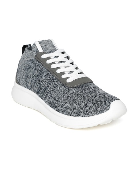 

United Colors of Benetton Men Grey Melange Sneakers