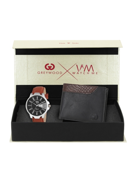 

Greywood Men Black Accessory Gift Set