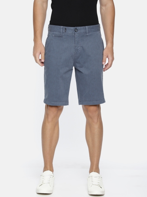 

Lee Cooper Men Blue Printed Slim Fit Shorts