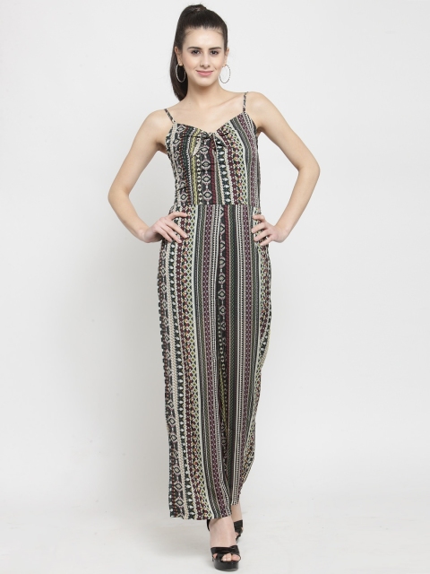 

Global Republic Multicoloured Printed Basic Jumpsuit, Multi