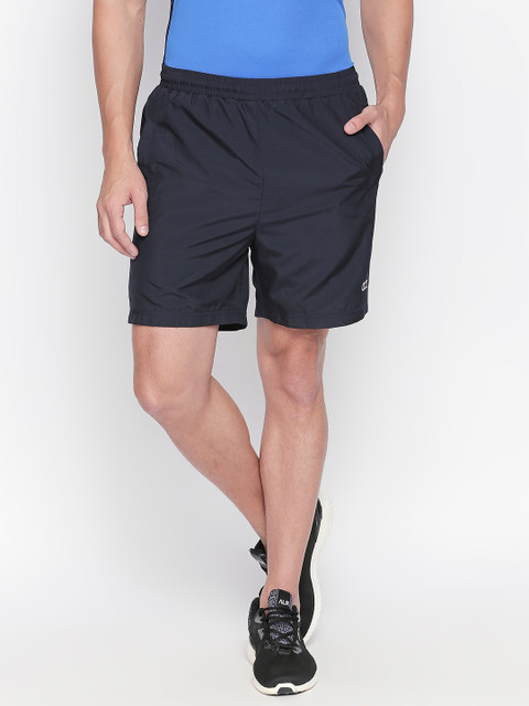 

Ajile by Pantaloons Men Navy Blue Solid Regular Fit Sports Shorts