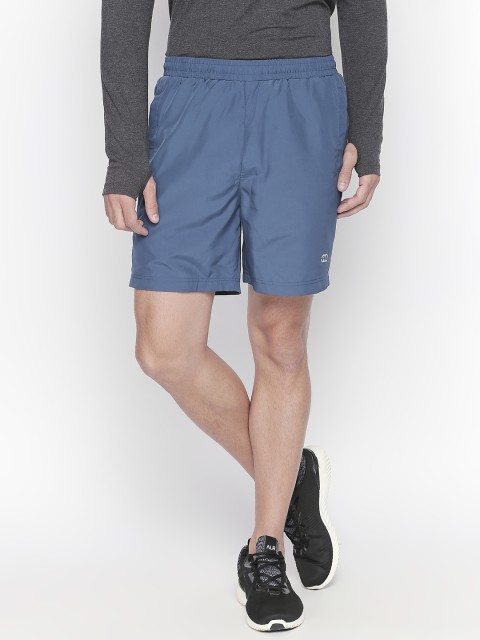 

Ajile by Pantaloons Men Teal Blue Solid Regular Fit Sports Shorts