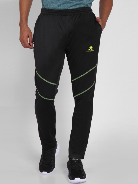 

OFF LIMITS Men Black Solid Slim Fit Trackpant