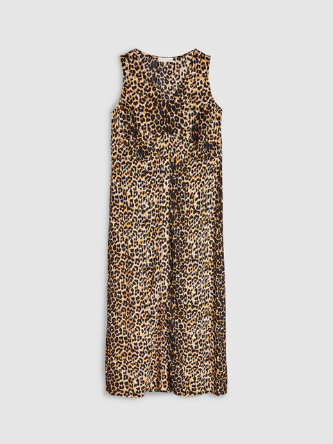 

next Women Brown Printed Maxi Dress
