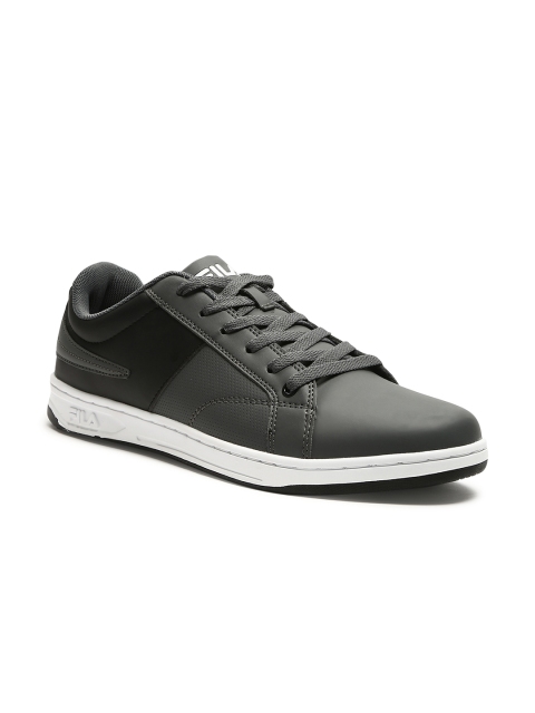 

FILA Men Grey & Black NAYBET LOW Colourblocked Sneakers