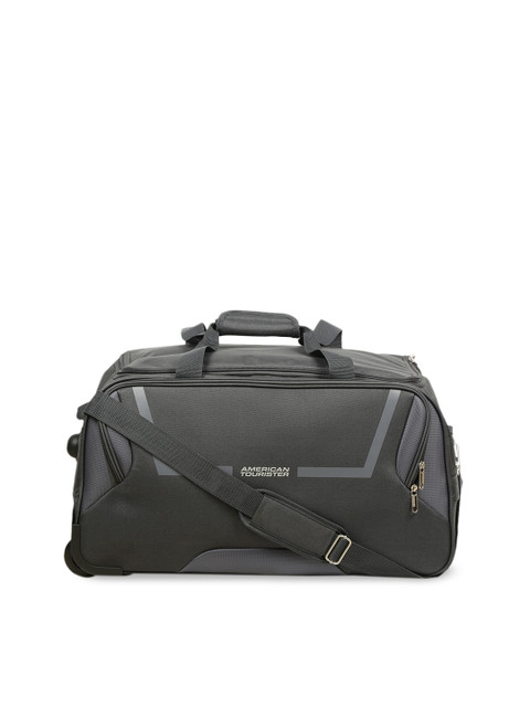 

AMERICAN TOURISTER Unisex Grey Trolley Duffel Bag