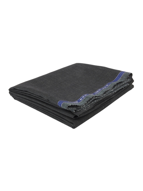 

Raymond Men Grey Solid Trouser Clothing Fabric
