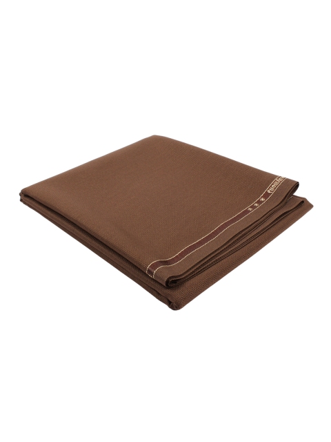 

Raymond Men Brown Self Design Trouser Clothing Fabric
