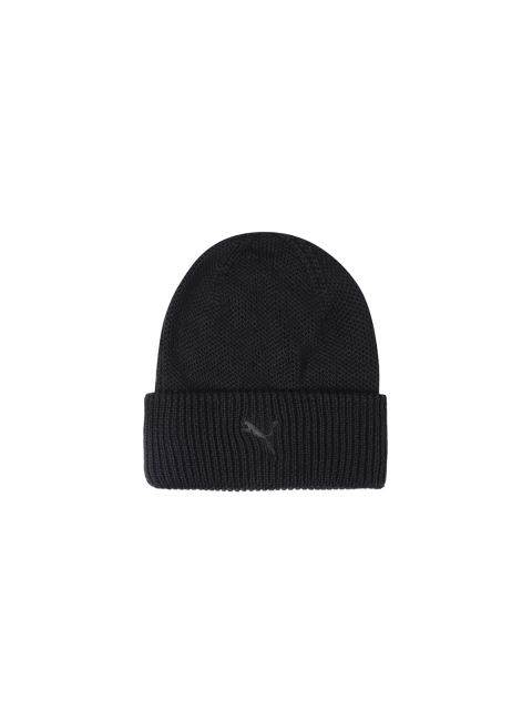 

Puma Unisex Black Solid Beanie