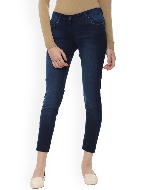 

Allen Solly Woman Blue Slim Fit Mid-Rise Clean Look Jeans