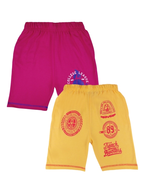 

SWEET ANGEL Unisex Pack of 2 Regular Fit Regular Shorts, Multi