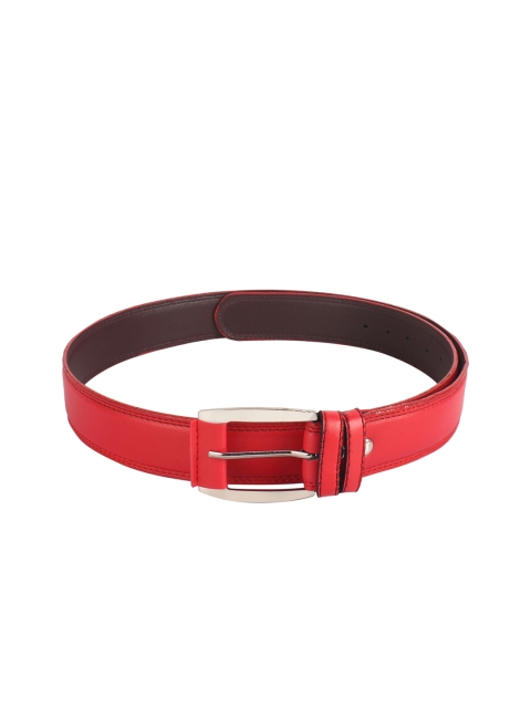 

LONDON FASHION hob Men Red Solid Belt