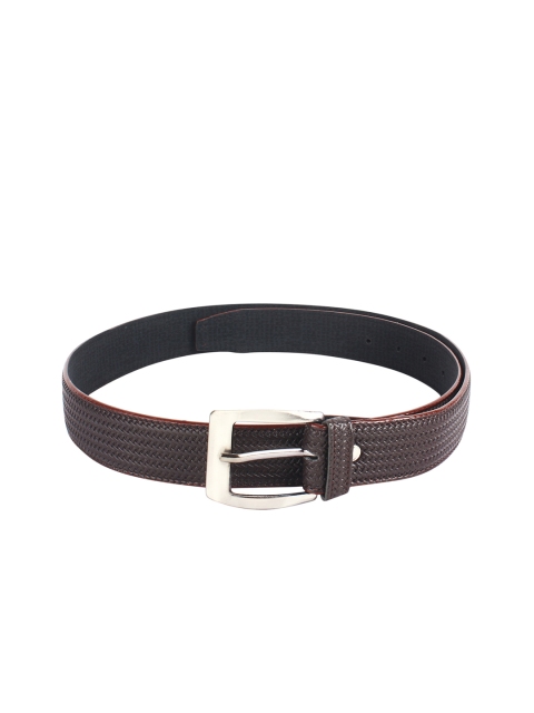 

LONDON FASHION hob Men Brown Braided Belt