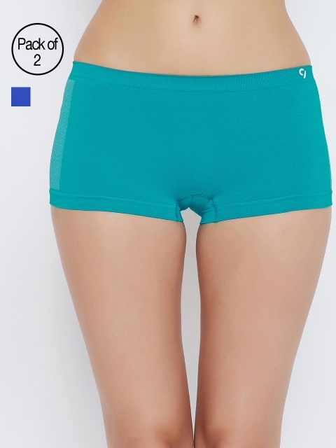 

C9 Women Pack of 2 Boy Shorts P1403_Pack4, Multi